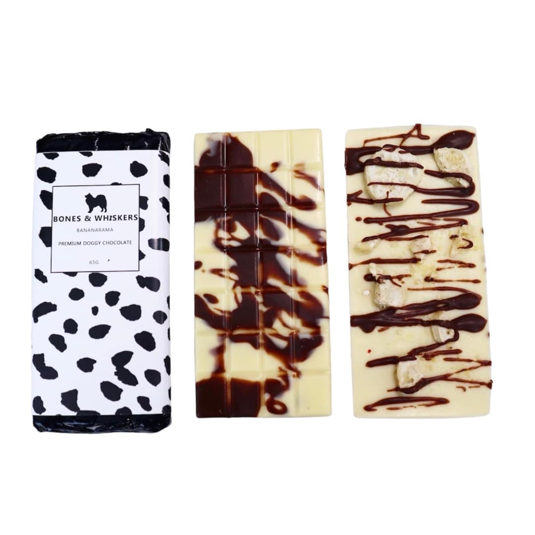 Bananarama (Freeze Dried Banana & Carob Drizzle) - Bones & Whiskers