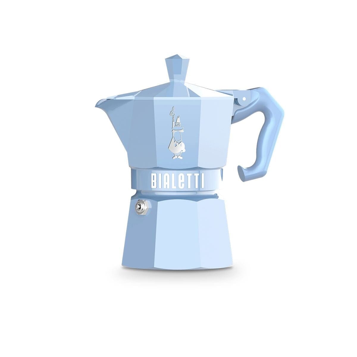 Bialetti MOKA EXCLUSIVE LIGHT BLUE 6 CUP-Bialetti-iPantry-australia