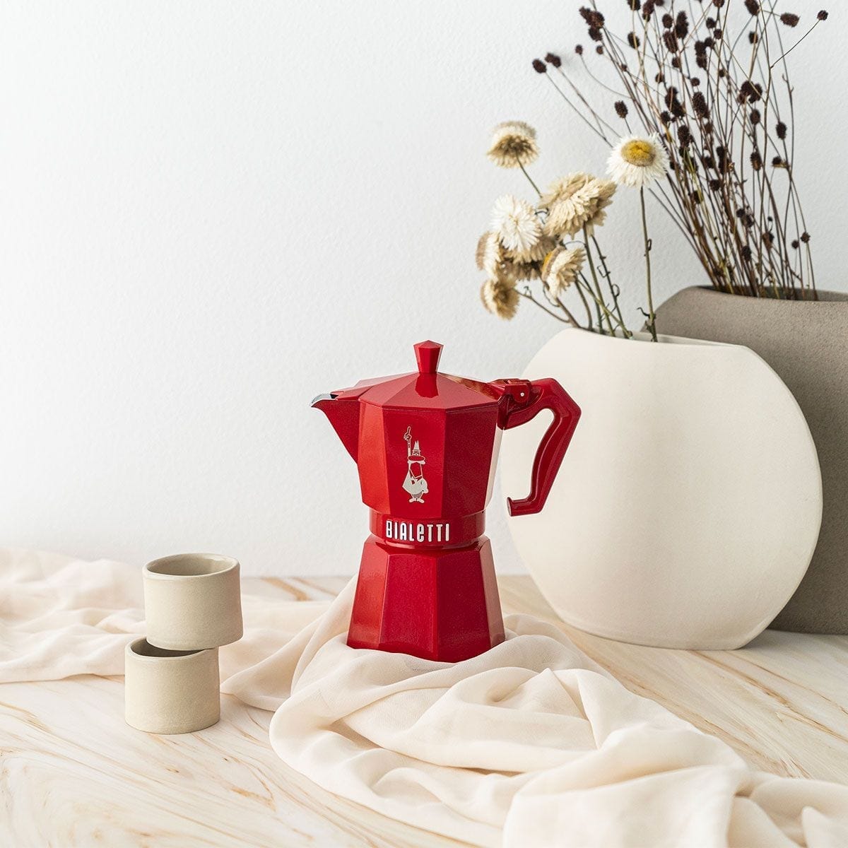 Bialetti MOKA EXCLUSIVE RED 6 CUP-Bialetti-iPantry-australia