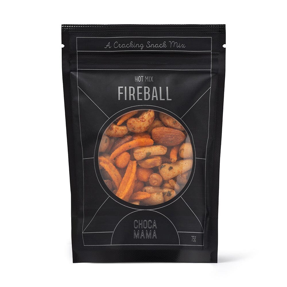 Black Label Fireball Nut & Cracker Mix 75g-Chocamama-iPantry-australia