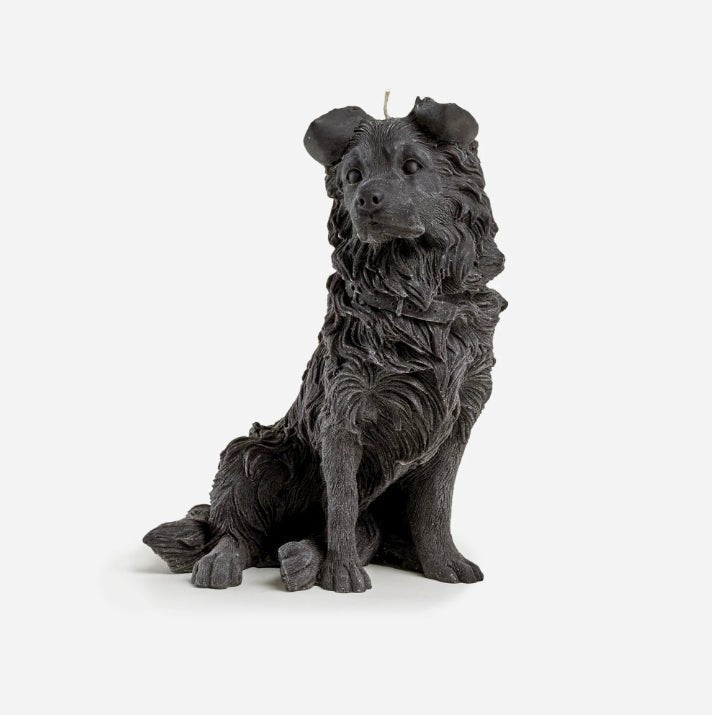 Border Collie Candle (Black) - Love Ally