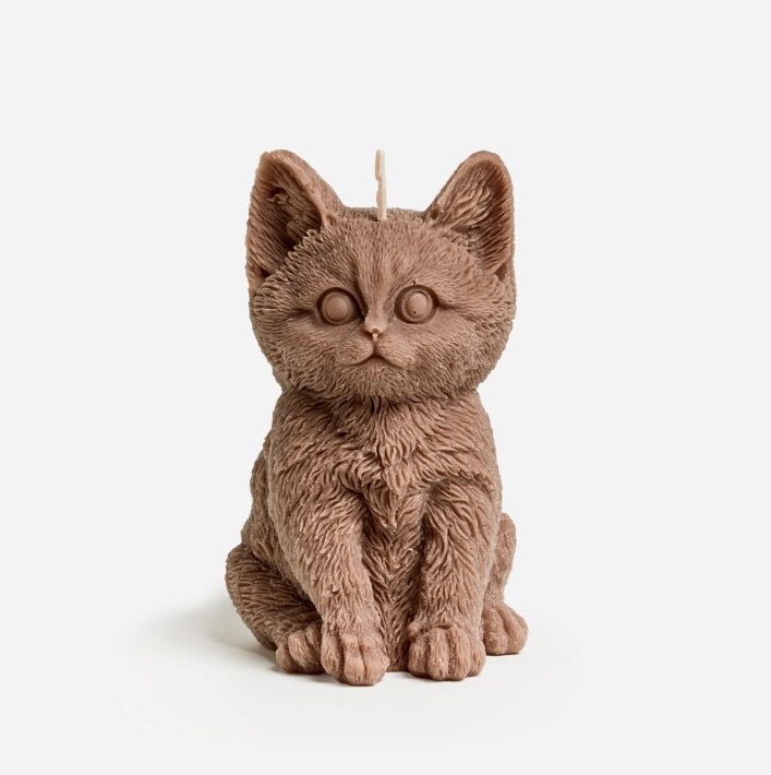 Cat Candle (Brown) - Love Ally