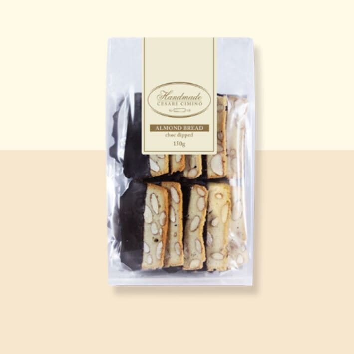 Choc Dipped Almond Bread 150g-Cesare Cimino-iPantry-australia