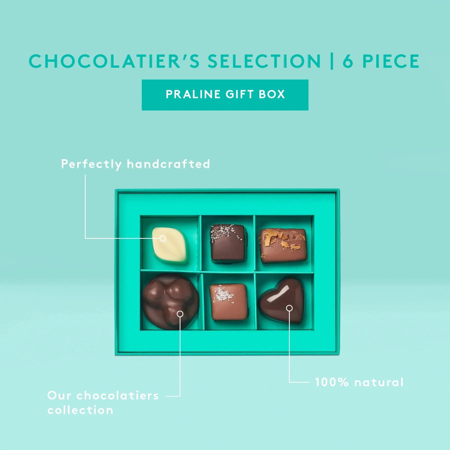 Chocolatiers Selection - 6pc - Koko Black