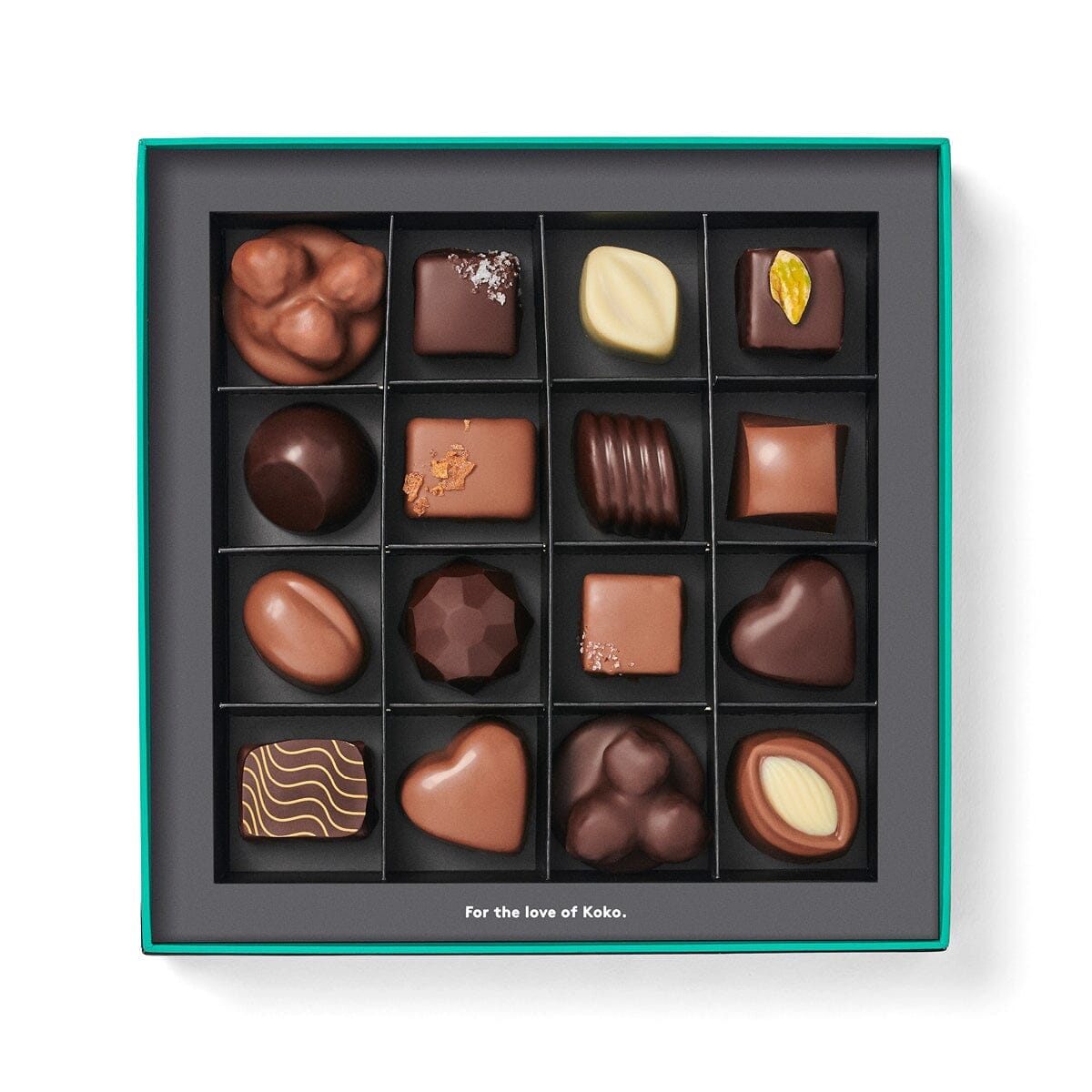 Chocolatier's Selection Praline Gift Box 16p-Indulgence-Koko Black-iPantry-australia