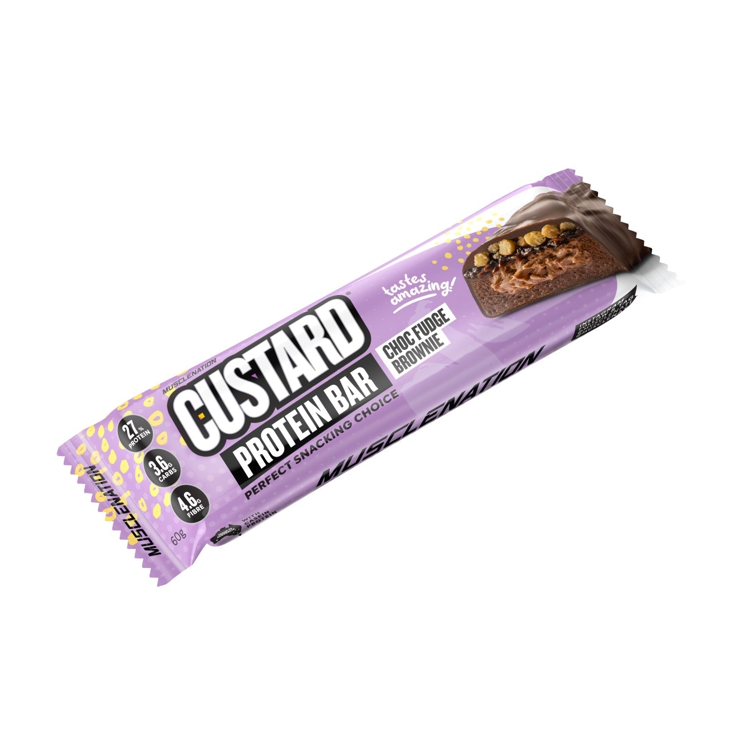 Custard Protein Bar Choc Fudge Brownie-Muscle Nation-iPantry-australia