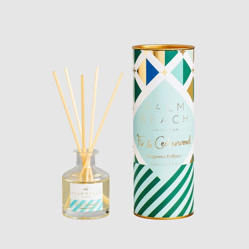 Diffuser Fig & Cedarwood Gift Pack 50ml-Palm Beach Collection-iPantry-australia