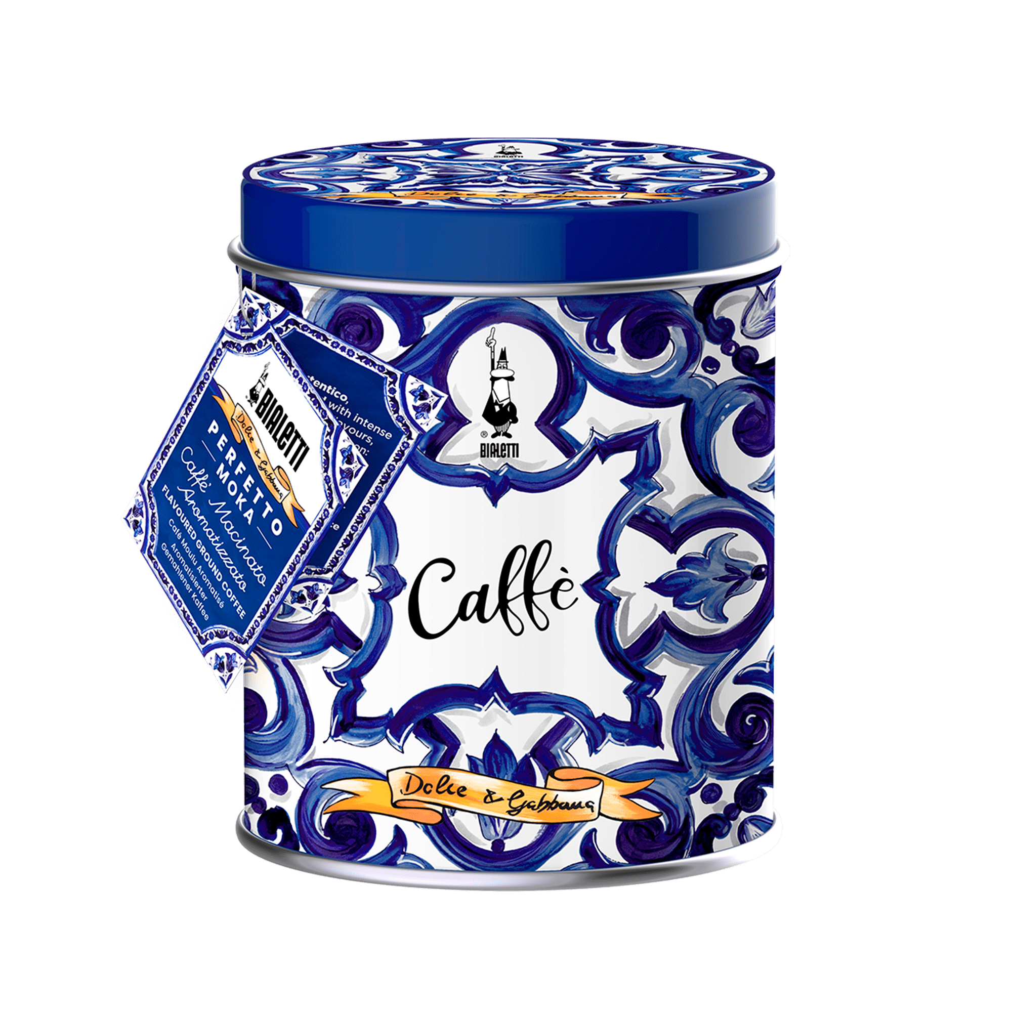 Dolce & Gabbana Autentico Blue Perfetto Moka Irresistible Gift Tin 200g - Bialetti