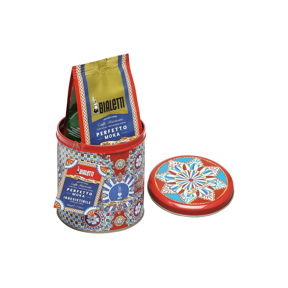 Dolce & Gabbana Perfetto Moka Irresistibile Gift Tin 200g-Bialetti-iPantry-australia