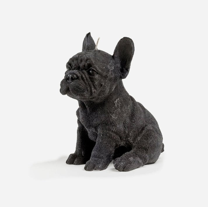 French Bulldog Candle (Black) - Love Ally