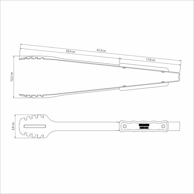 FSC Certified Heavy Duty Metal Tong-DCI INTERNATIONAL PTY LTD-iPantry-australia