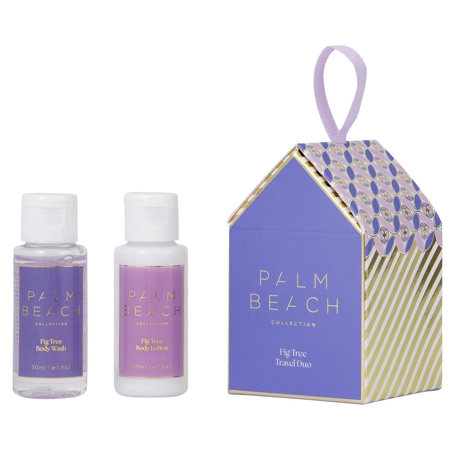 Gingerbread House Travel Duo - Fig Tree - Palm Beach Collection