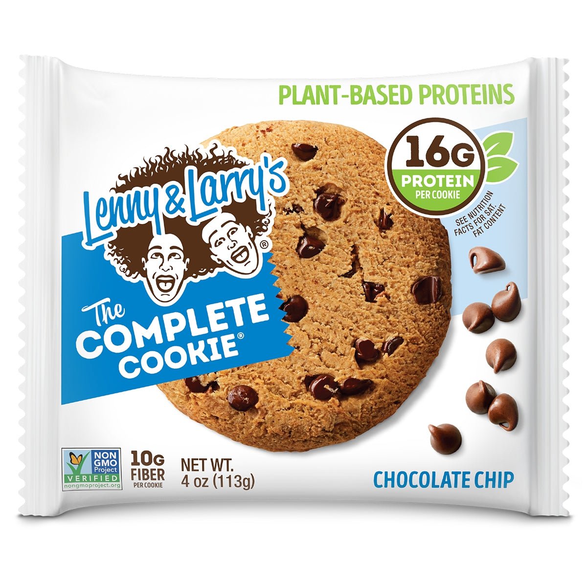 Lenny & Larry Protein Cookie 113g - Choc Chip - Lenny & Larry