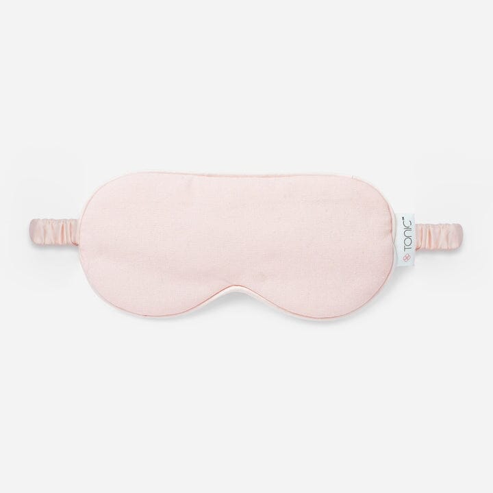 Luxe Linen Eye Mask Blush-Tonic-iPantry-australia