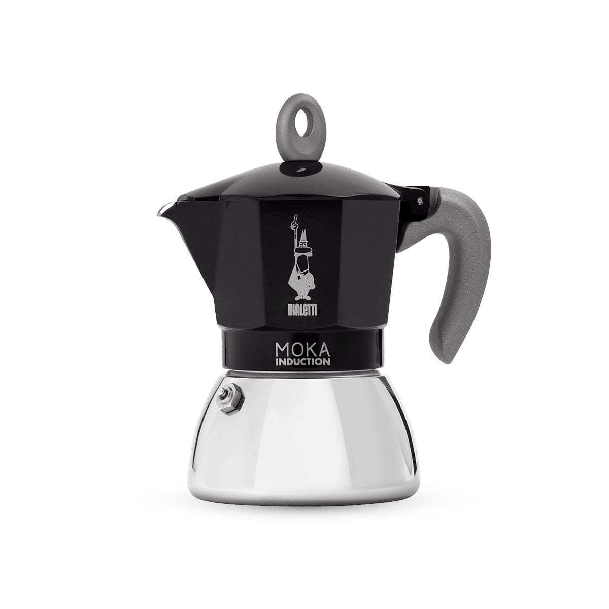 Moka Induction 6 Cup Black-Bialetti-iPantry-australia