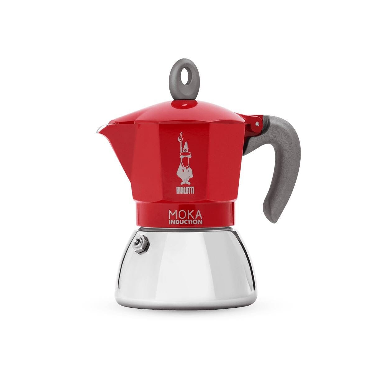 Moka Induction 6 Cups Red-Bialetti-iPantry-australia