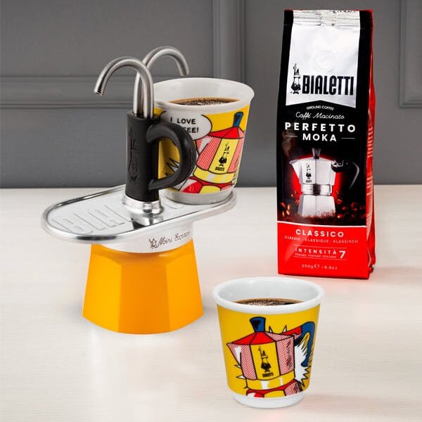 Set Mini Express Lightenstein & 2 Bicchierini-Bialetti-iPantry-australia