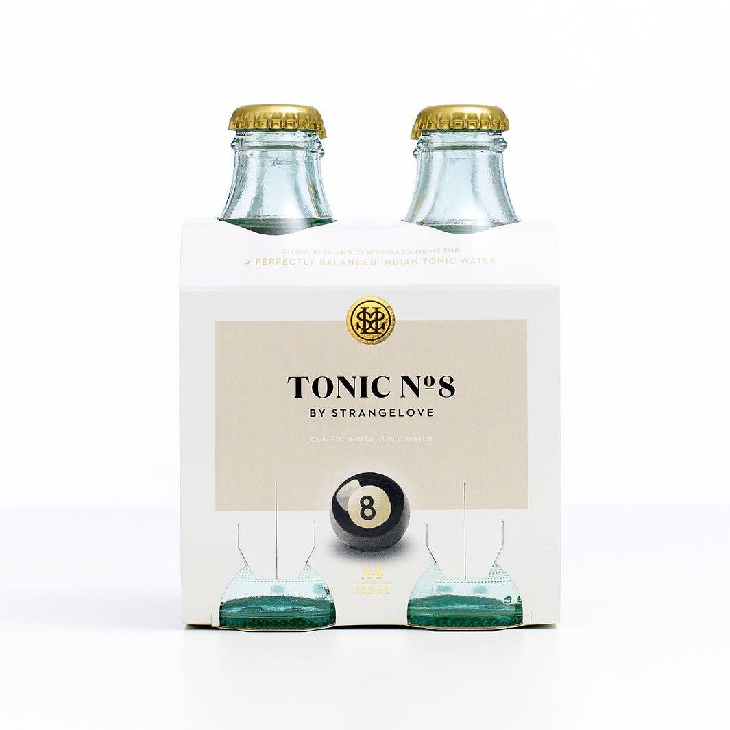 Tonic No.8 Mixer 180ml x (4 Pack)-Beverages-StrangeLove-iPantry-australia