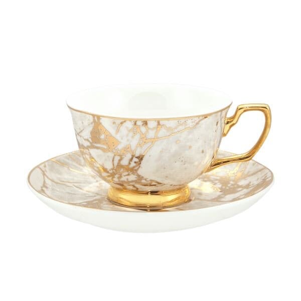 Teacup & Saucer White Celestite-Cristina Re Designs-iPantry-australia